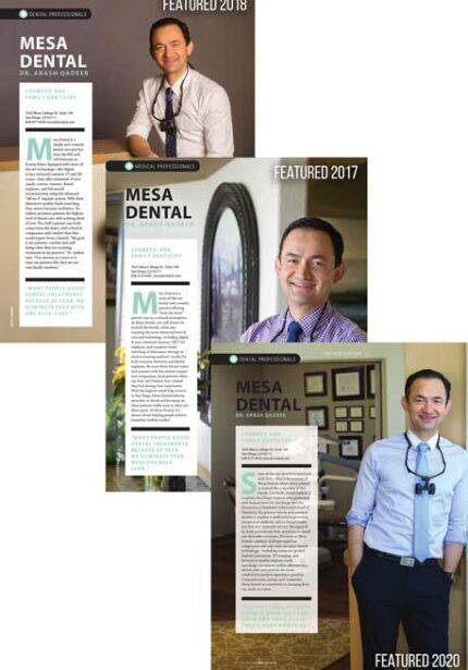 As Featured in San Diego Magazine Top Doctors 2017, 2018 & 2020